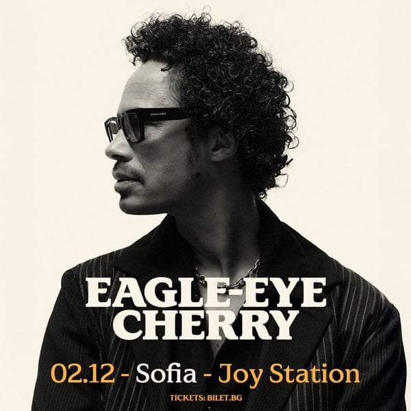 Плакат: Eagle-Eye Cherry live в Joy Station