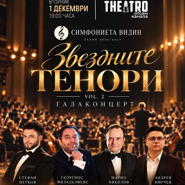 Плакат: Звездните тенори Vol. 2