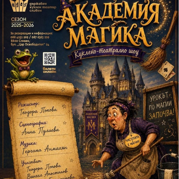 Плакат: Академия Магика
