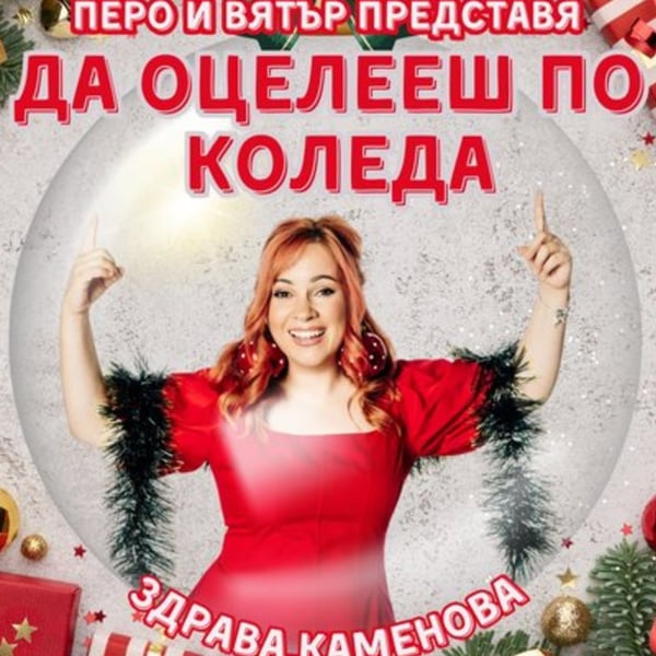 Плакат: Да оцелееш по Коледа