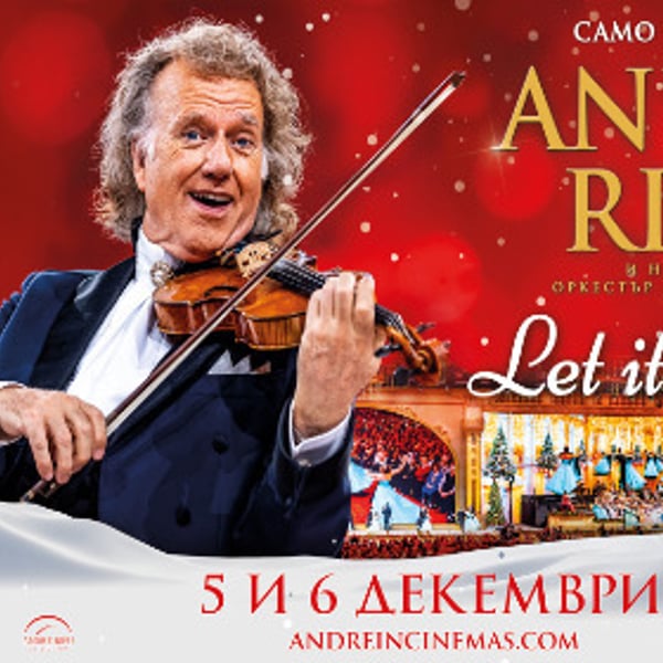 Плакат: Коледен концерт на Андре Рийо Let it snow