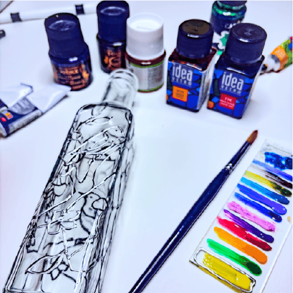 Плакат: Glowing glass