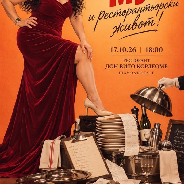 Плакат: М@мка му и ресторантьорски живот