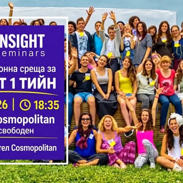 Плакат: Информационна Среща Тийн Инсайт I