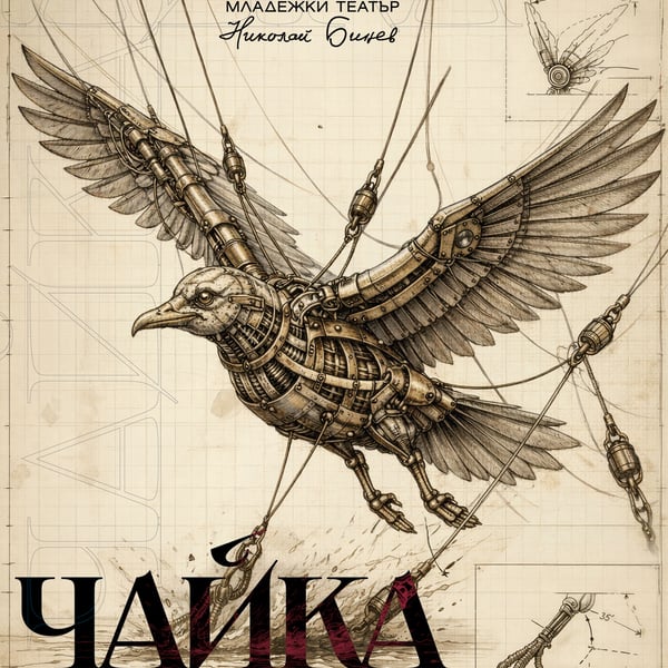 Плакат: Чайка