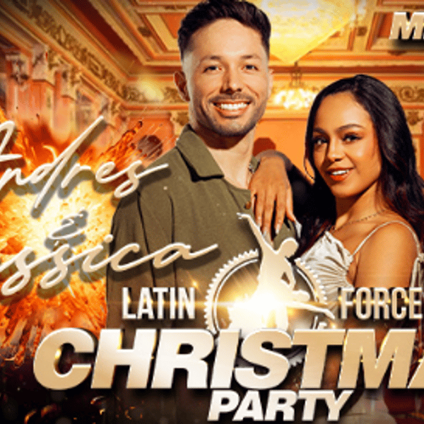 Плакат: LATIN FORCE CHRISTMAS PARTY 2026