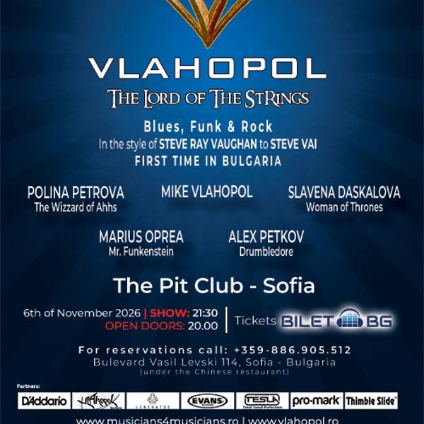 Плакат: VLAHOPOL - Lord of The Strings