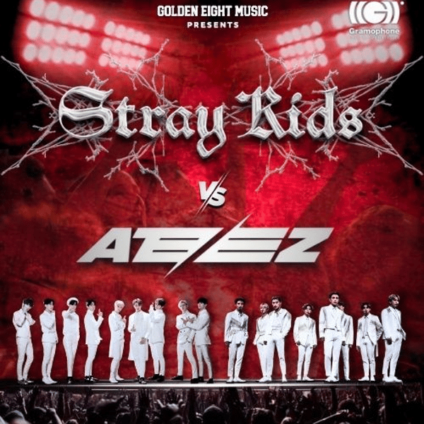 Плакат: STRAY KIDS vs ATEEZ - THE ULTIMATE SHOWDOWN