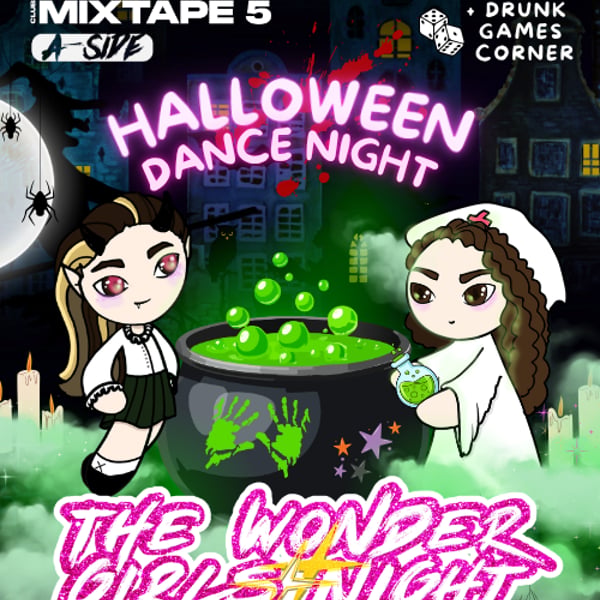Плакат: Halloween Night with The Wonder GIrls / Club Mixtape 5 / 31.10