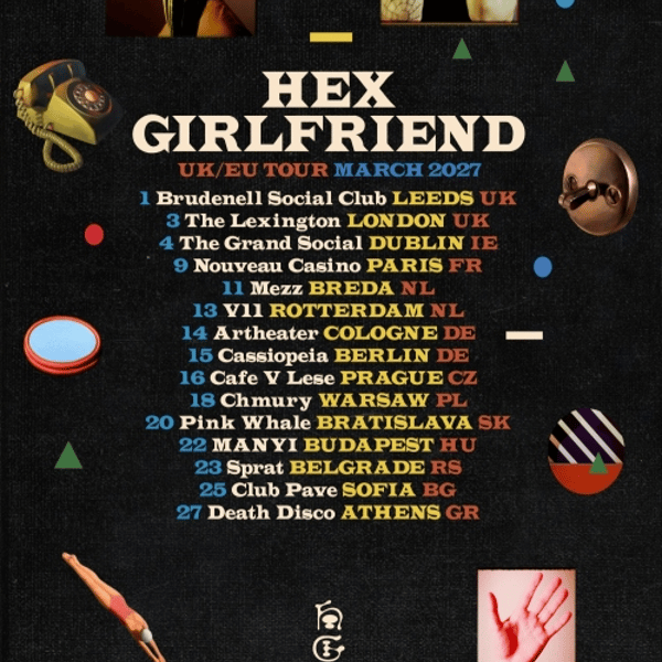Плакат: Hex Girlfriend (UK) live at Club Pave