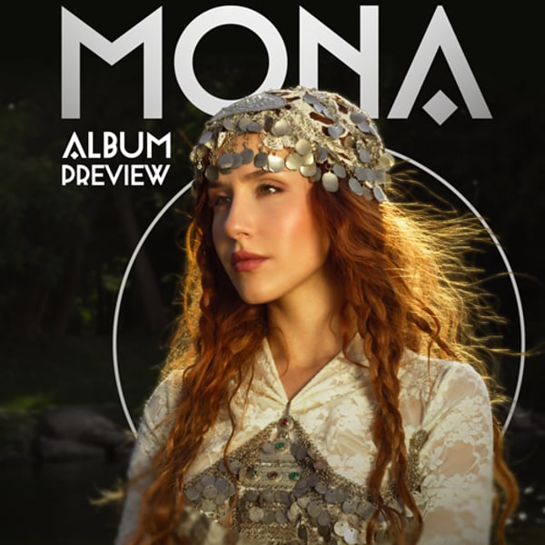 Плакат: MONA LIVE - “ЖИВА” ALBUM PREVIEW - 08.10.2026 - Бар Петък