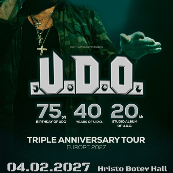 Плакат: U.D.O. - TRIPLE ANNIVERSARY Tour 2027
