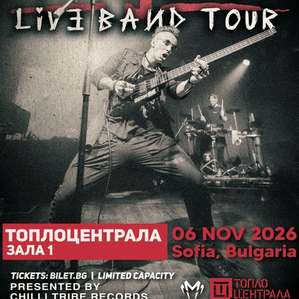 Плакат: Venjent Live Band Tour