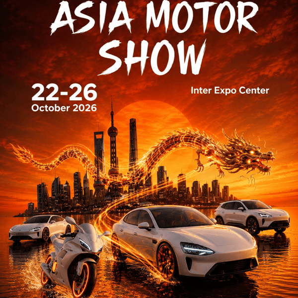 Плакат: Asia Motor Show 2026