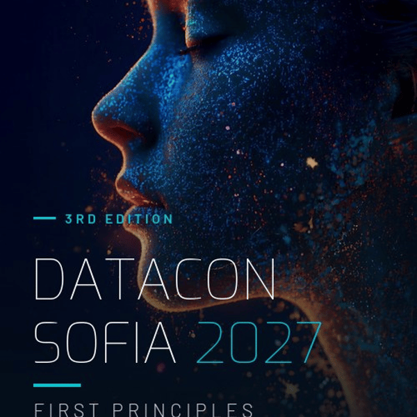 Плакат: DataCon Sofia 2027: First Principles