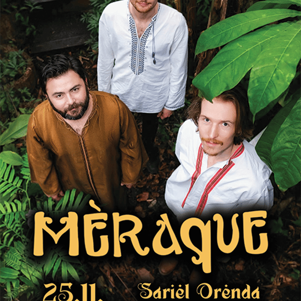 Плакат: Mèraque live in Sofia /w Sariel Orenda @Kupe