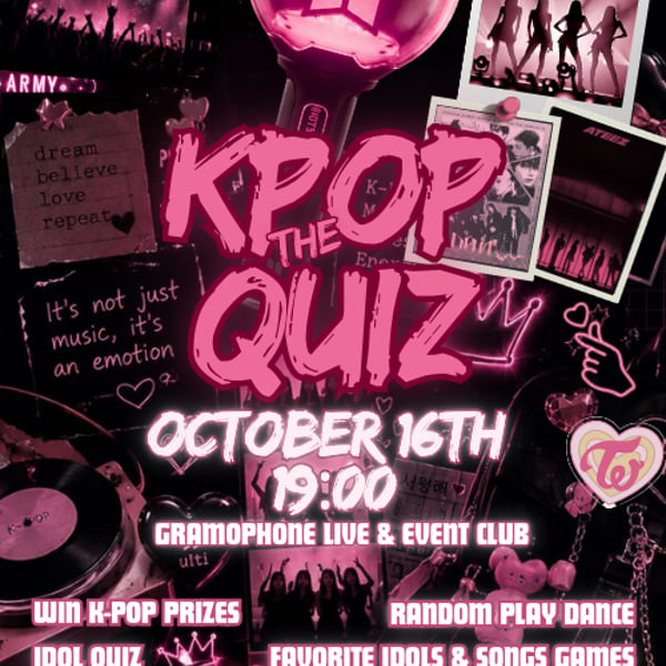 Плакат: KPOP the QUIZ