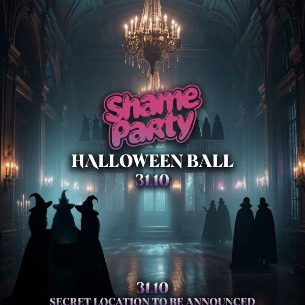 Плакат: Shame Party Halloween Ball 2