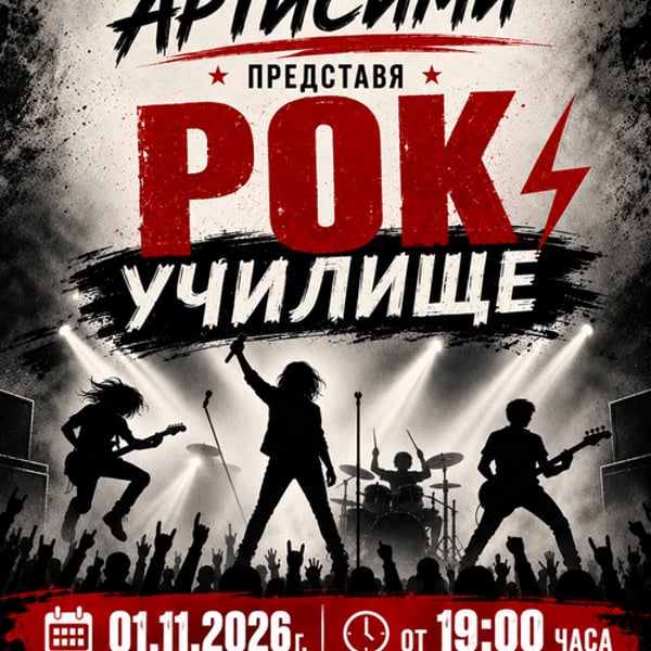 Плакат: РОК Училище