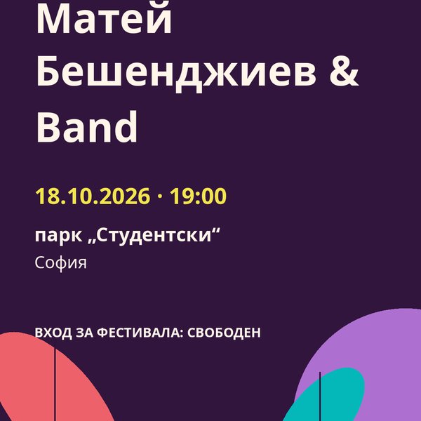 Плакат: Матей Бешенджиев & Band