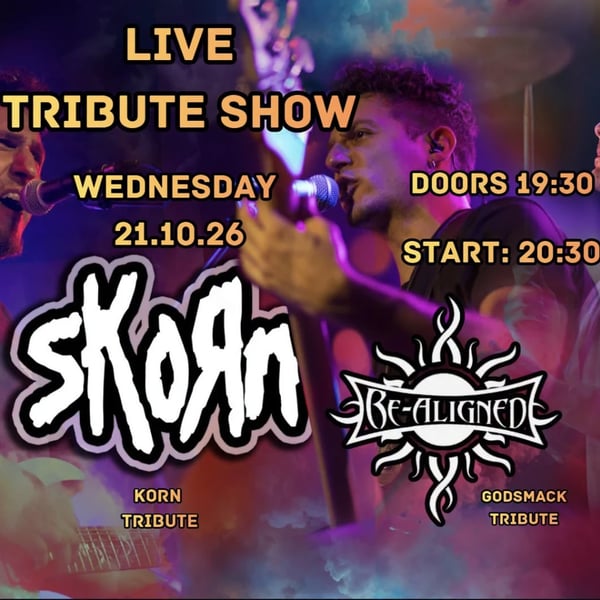 Плакат: KOЯN & GODSMACK [tribute]