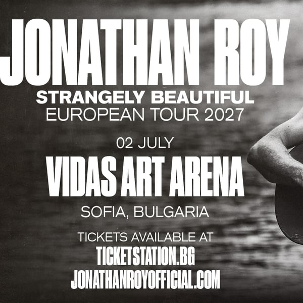 Плакат: Jonathan Roy @ Vidas Art Arena, 02.07.2027