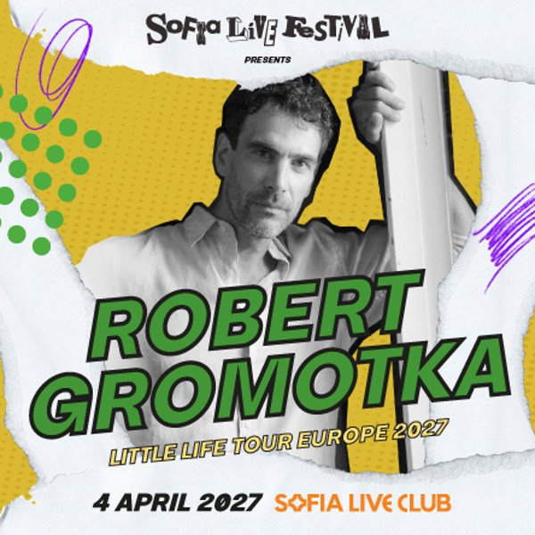 Плакат: ROBERT GROMOTKA - THE LITTLE LIFE TOUR