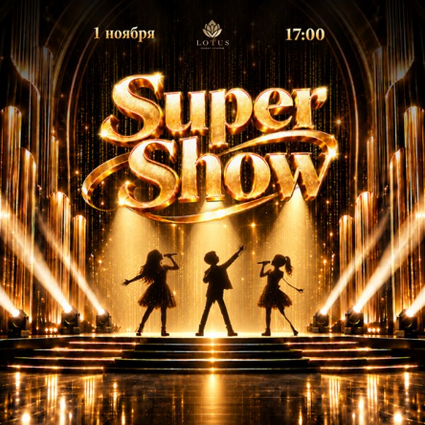 Плакат: SUPER SHOW - Музикален концерт
