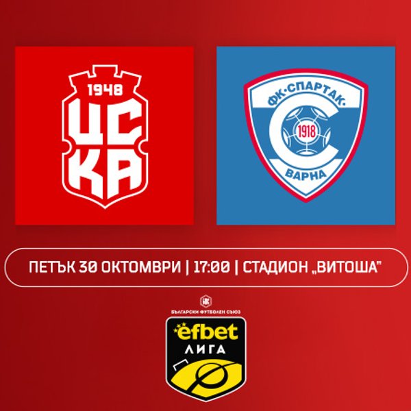 Плакат: ЦСКА 1948 - СПАРТАК ВАРНА