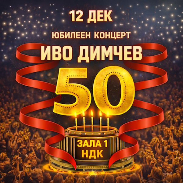 Плакат: Иво Димчев - Юбилеен концерт