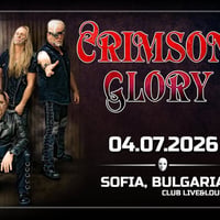 Плакат: CRIMSON GLORY live in Sofia