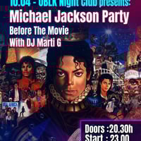 Плакат: Michael Jackson Party @ OBLK