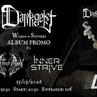 Плакат: DARKGEIST Album Promo ft. SWEETEST ANGEL & INNER STRIVE @ Live&Loud 15.05.2026