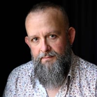 Плакат: Радослав Бимбалов – разказвач на май в Столична библиотека