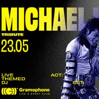 Плакат: Michael Jackson Tribute Night @ Gramophone Club | Saturday 23 May| 22:00