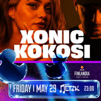 Плакат: XONIC x KOKOSI - Бар Петък - 29.05.2026