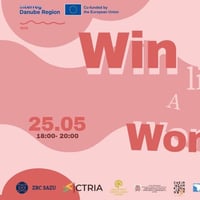 Плакат: WIN like a Woman