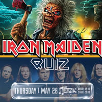 Плакат: IRON MAIDEN QUIZ - Бар Петък - 28.05.2026