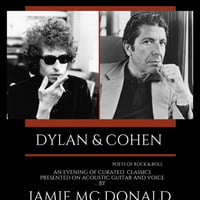 Плакат: Dylan & Cohen - an evening of curated classics