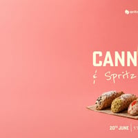 Плакат: Cannoli & Spritz | Stella's Cannoli Pop Up