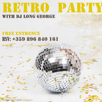 Плакат: RETRO PARTY at Swingin' Hall