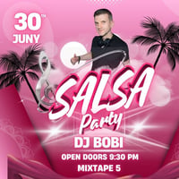 Плакат: Time Out Salsa night & DJ BOBI at *mixtape5* | 30.06 | 21:30