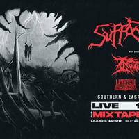 Плакат: SUFFOCATION LIVE IN SOFIA with INGESTED, UNDEATH & ETERNAL / 10.10 / Mixtape 5