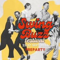 Плакат: Swing Buzz Festival 2026 PREPARTY