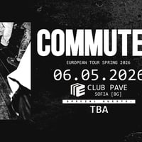 Плакат: commuter (GR) Live at Club Pave