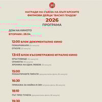 Плакат: ДЕН 9 | ФЕСТИВАЛ НА БЪЛГАРСКОТО КИНО | ВАСИЛ ГЕНДОВ |