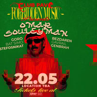 Плакат: OMAR SOULEYMAN(SY) LIVE w/ GORO, GAVRAIL, BAT SIMO, GENBRAH, BEZDAREN, STEFOSNIKAT