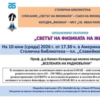 Плакат: Светът на физиката на живо