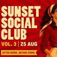 Плакат: SUNSET SOCIAL CLUB vol. 3 @ Maimunarnika | вход свободен