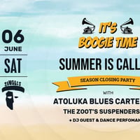 Плакат: It’s Boogie Time: Summer is Coming with Atoluka Blues Cartel
